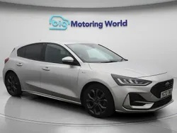 Silver Used 2022 Ford Focus ST-Line Hatchback | £14,200 (Good price)
