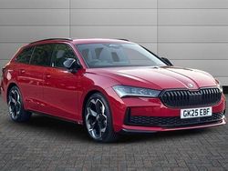 Carmine red New 2025 Skoda Superb SportLine Estate | £37,195 (Fair price)