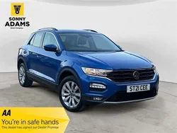 Blue Used 2021 VW T-Roc SE SUV | £15,990 (Good price)