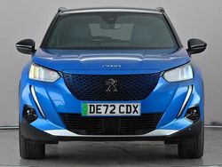 Blue Used 2022 Peugeot e-2008 GT SUV | £15,250 (Fair price)