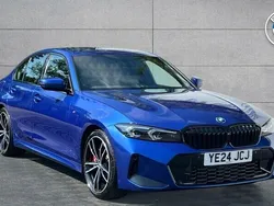 Blue Used 2024 BMW 320 M Sport | £32,494 (Fair price)