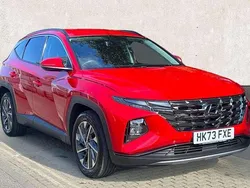 Red Used 2023 Hyundai Tucson Premium SUV | £21,290 (Fair price)