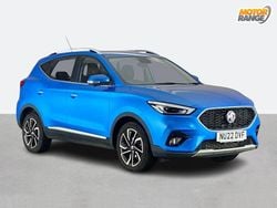 Blue Used 2022 MG ZS Exclusive Sedan | £13,895 (Fair price)