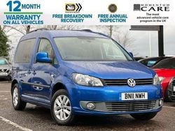 Blue Used 2011 VW Caddy Life MPV | £7,995 (Fair price)