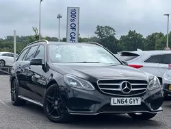 Black Used 2014 Mercedes E300 AMG Estate | £10,995 (Good price)