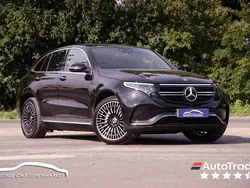 Black Used 2021 Mercedes EQC400 AMG line SUV | £21,899 (Fair price)