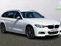 White Used 2018 BMW 320 M Sport Estate | £17,199 (Good price)
