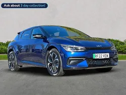 Blue Used 2022 Kia EV6 GT-Line SUV | £17,599 (Fair price)