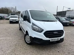White Used 2018 Ford Transit Custom Van | £10,295 (A bit pricey)
