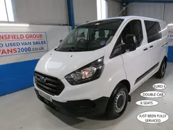 White Used 2022 Ford Transit Custom Van | £13,850 (Fair price)