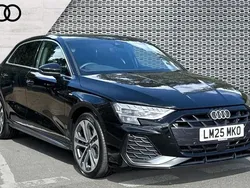 Black Used 2025 Audi A3 e-tron S-Line Hatchback | £29,091 (A bit pricey)