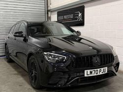 Black Used 2020 Mercedes E300 AMG line Estate | £20,989 (Fair price)
