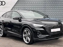 Black Used 2024 Audi Q4 e-tron Black Edition SUV | £35,649 (Fair price)