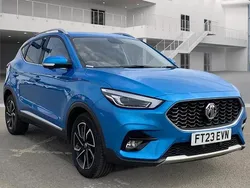 Blue Used 2023 MG ZS Exclusive Sedan | £15,099 (Fair price)