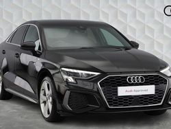 Black Used 2022 Audi A3 S-Line Sedan | £19,150 (Good price)