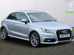 Silver Used 2017 Audi A1 Black Edition Hatchback | £11,799 (Fair price)