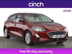 Red Used 2020 Ford Focus Titanium Hatchback | £11,549 (Fair price)
