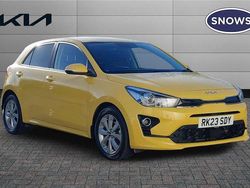 Yellow Used 2023 Kia Rio Hatchback | £14,299 (A bit pricey)
