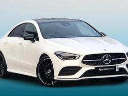 White Used 2022 Mercedes CLA220 AMG Line Premium Plus Sedan | £26,995 (Fair price)