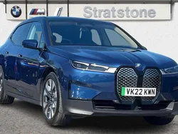 Blue Used 2022 BMW iX Sport Line SUV | £30,999 (Good price)