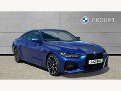 Blue Used 2021 BMW 420 M Sport Coupe | £24,995 (Fair price)
