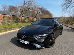 Black Used 2023 Mercedes CLA180 AMG line Sedan | £31,200 (A bit pricey)