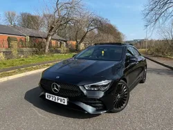 Black Used 2023 Mercedes CLA180 AMG line Sedan | £31,200 (Fair price)