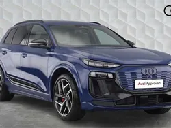 Blue Used 2024 Audi Q6 e-tron Advanced SUV | £58,750 (Super price)