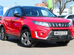 Red Used 2022 Suzuki Vitara SZ-T SUV | £17,999 (A bit pricey)