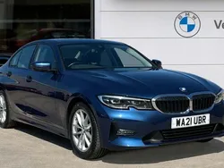Blue Used 2021 BMW 320 Sport Line Sedan | £21,495 (Good price)