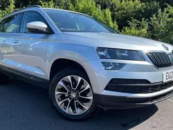 Silver Used 2021 Skoda Karoq SE Drive SUV | £17,292 (Fair price)