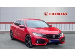 Red Used 2019 Honda Civic SR Hatchback | £13,695 (Fair price)
