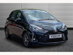 Black Used 2019 Toyota Yaris Hatchback | £9,750 (Fair price)