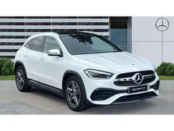White Used 2021 Mercedes GLA220 AMG Line Premium Plus SUV | £27,025 (Fair price)