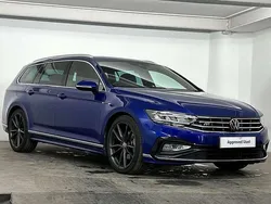 Blue Used 2023 VW Passat R-line Estate | £26,995 (Expensive)