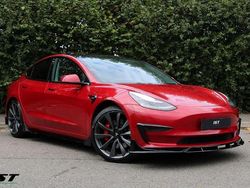 Red Used 2020 Tesla Model 3 Performance Sedan | £17,990 (Fair price)