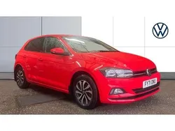Red Used 2021 VW Polo Active Hatchback | £14,418 (Fair price)