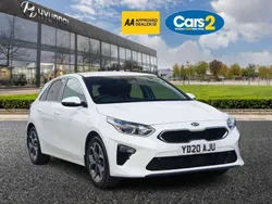 White Used 2020 Kia Ceed 3 Hatchback | £13,245 (Good price)