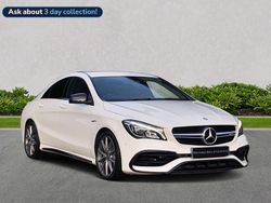 White Used 2016 Mercedes CLA45 AMG Sedan | £23,604 (Fair price)