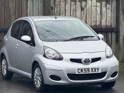Silver Used 2009 Toyota Aygo Platinum Hatchback | £2,250 (Good price)