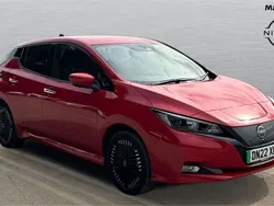 Red Used 2022 Nissan Leaf N-Connecta Hatchback | £14,318 (Good price)