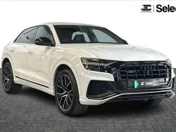 White Used 2020 Audi Q8 Comfort SUV | £43,500 (Good price)