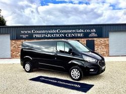 Black Used 2022 Ford Transit Custom Limited | £11,750 (Good price)
