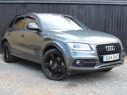 Grey Used 2014 Audi Q5 S-Line SUV | £9,990 (Fair price)