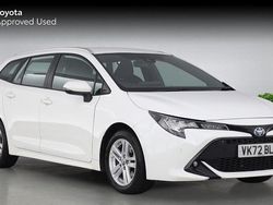 Pure white Used 2022 Toyota Corolla Sport Estate | £16,475