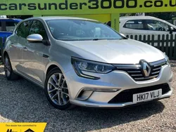 Silver Used 2017 Renault Mégane GT Line GT-Line Hatchback | £7,750 (Fair price)