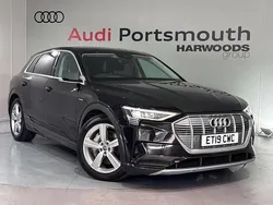 Black Used 2019 Audi e-tron Advanced SUV | £20,290 (Good price)