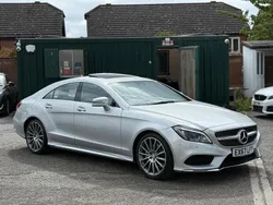 Silver Used 2017 Mercedes CLS350 AMG Line Premium Plus Coupe | £12,950 (Super price)