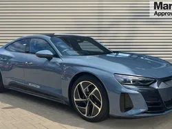 Grey Used 2021 Audi e-tron GT quattro Sport Sedan | £44,207 (Fair price)