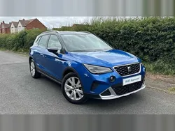 Sapphire blue with grey roof Used 2023 Seat Arona Xperience SUV | £16,990 (Fair price)